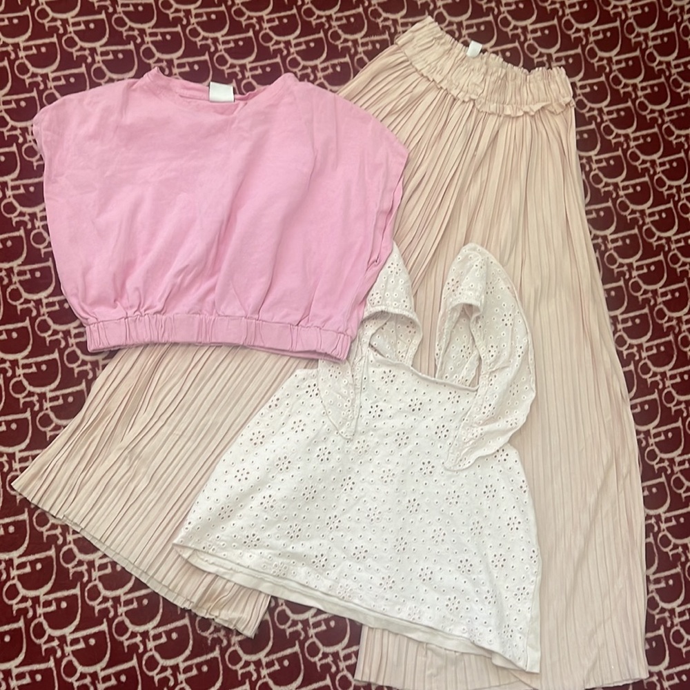 Girls Zara 3- Piece Outfit Set